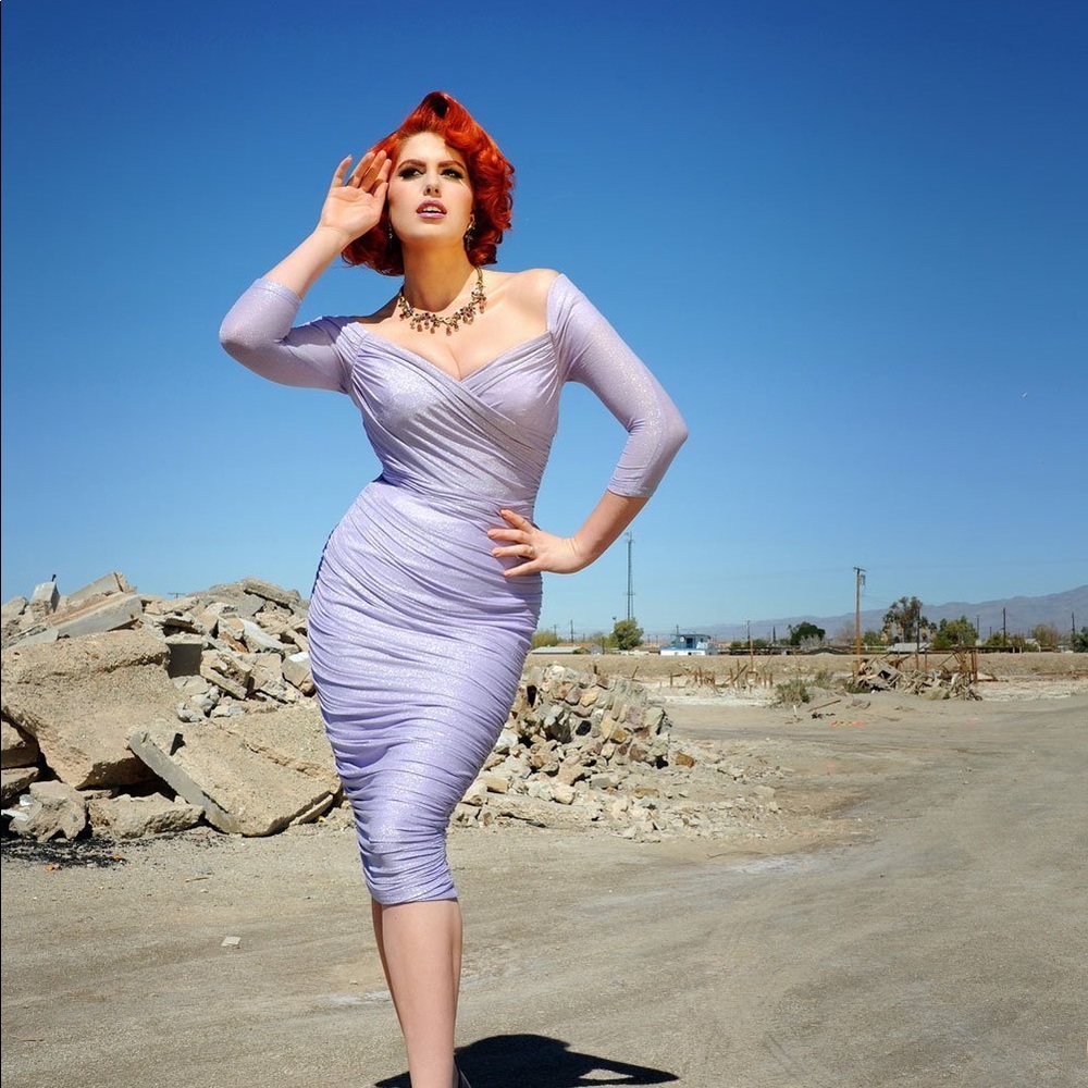 SOLD  Girl Clothing Purple Lurex Monica